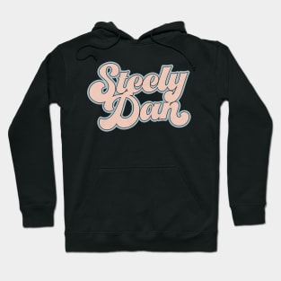 Steely Dan /// Retro Faded-Style Typography Design Hoodie